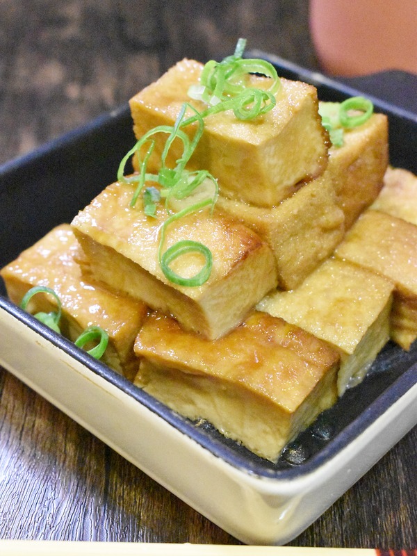 厚揚げのにんにく醤油煮 (1)