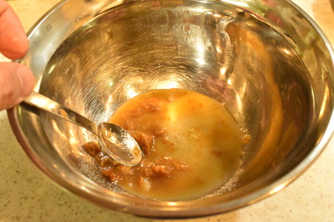 カラスカレイの味噌焼き (3)