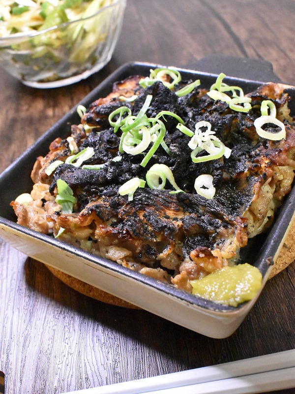 豚肉の炭火焼き風 (2)