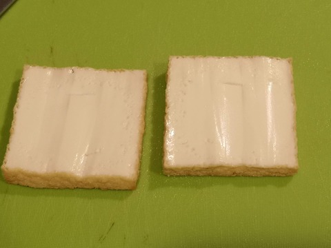厚揚げの醤油マヨネーズ焼き (2)