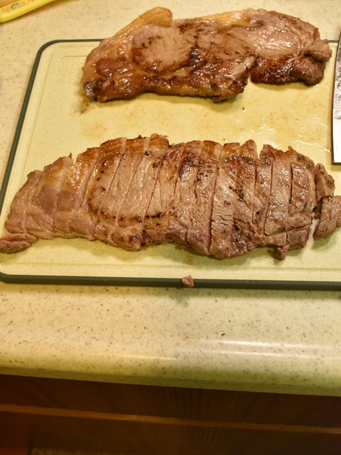 ステーキをちゃんと焼く (8)