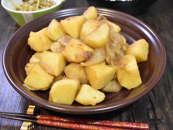 じゃがいものにんにく醤油煮 (2)