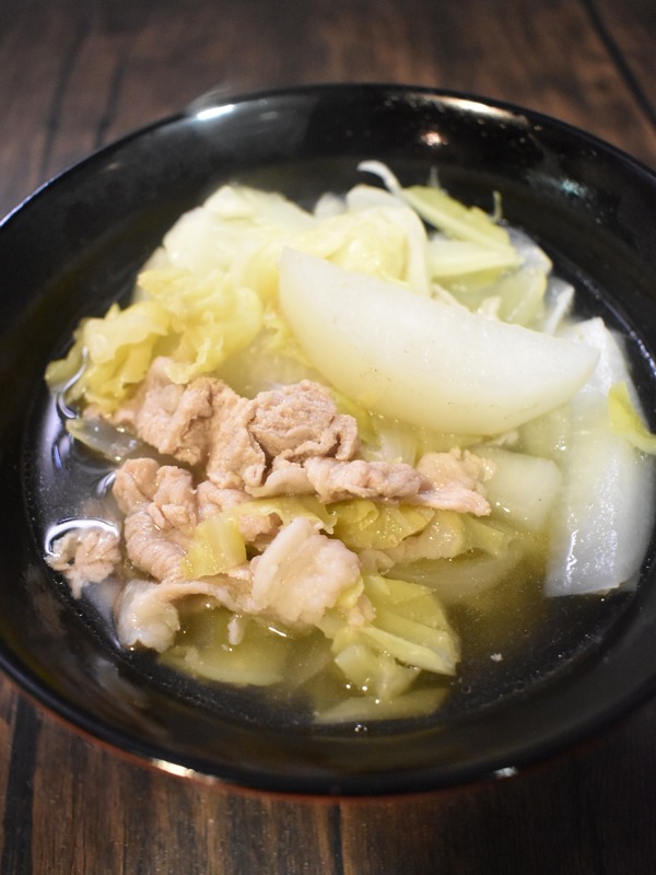 お野菜たっぷり昆布茶スープ (6)