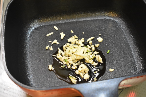 祝蕾のにんにく炒め (6)