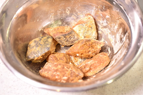 鰆のカレー揚げ焼き (3)