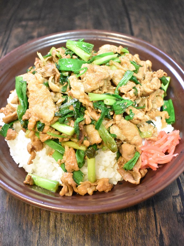 ねぎたっぷり豚丼 (6)
