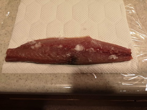 炙り燻製締め鯖 (3)