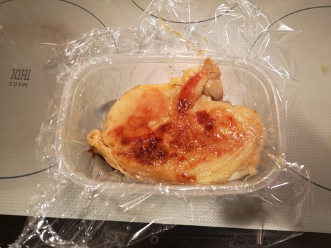 鶏むね肉の花びら丼 (5)