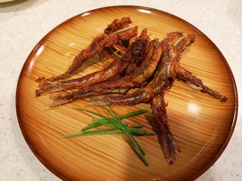 ニギスの素揚げ (7)