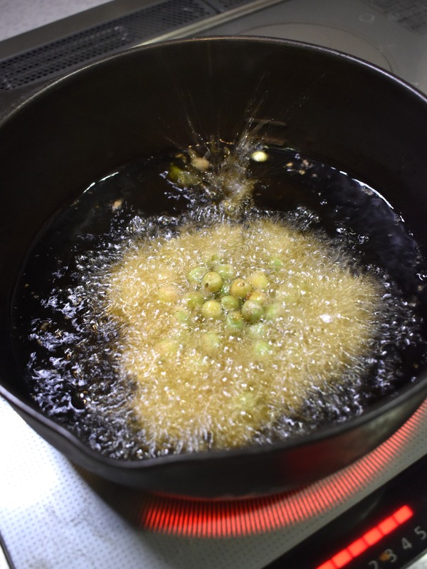 揚げグリーンピース (6)