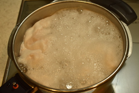 豚すじ肉と大根 (3)