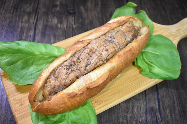 ガーリックバゲットポーク (6)