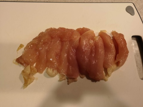 鶏むね肉のスパイス唐揚 (3)