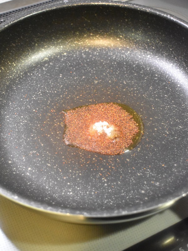 ニラのさっぱり辛味和え (3)