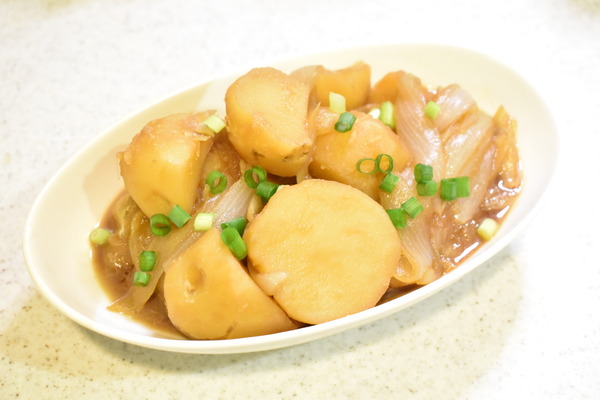 じゃがいもと新玉ねぎのバター醤油う煮込み (6)