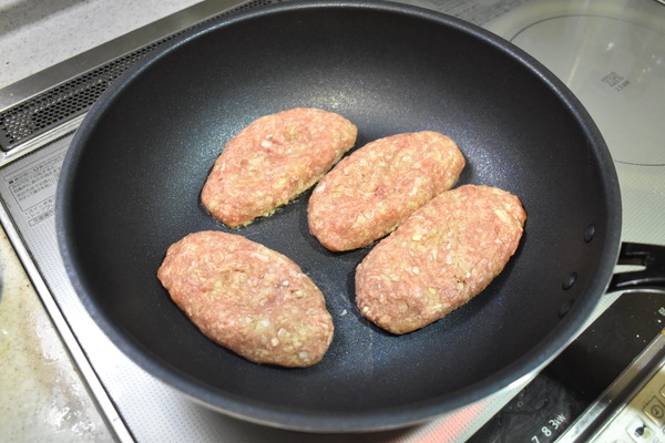 細長ハンバーグ (4)