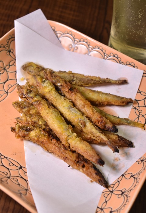 ししゃものカレー揚げ (1)