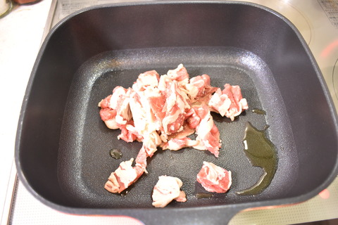 牛肉とピーマンの甘辛パスタ (3)