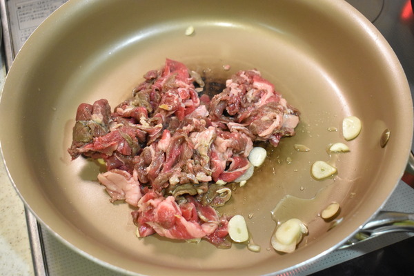 牛肉とピーマンのさっぱり炒め (3)