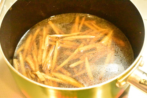 ごぼうのさっぱり炒め煮 (6)