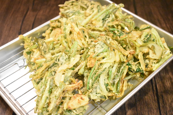 ねぎねぎ香りかき揚げ (6)