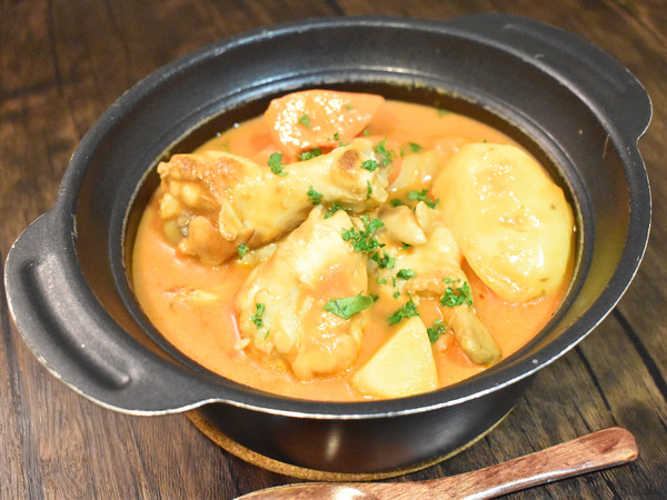 鶏手羽元のトマトクリーム煮 (2)