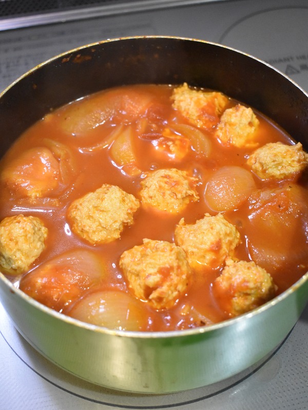 鶏団子のトマト煮込み (7)