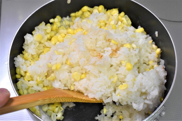 コーン布茶ご飯 (6)