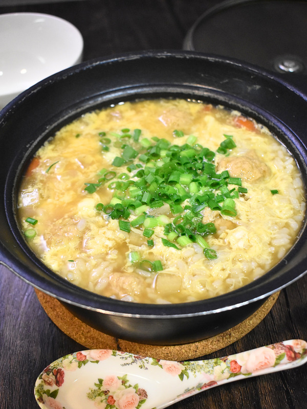 鶏団子雑炊 (2)