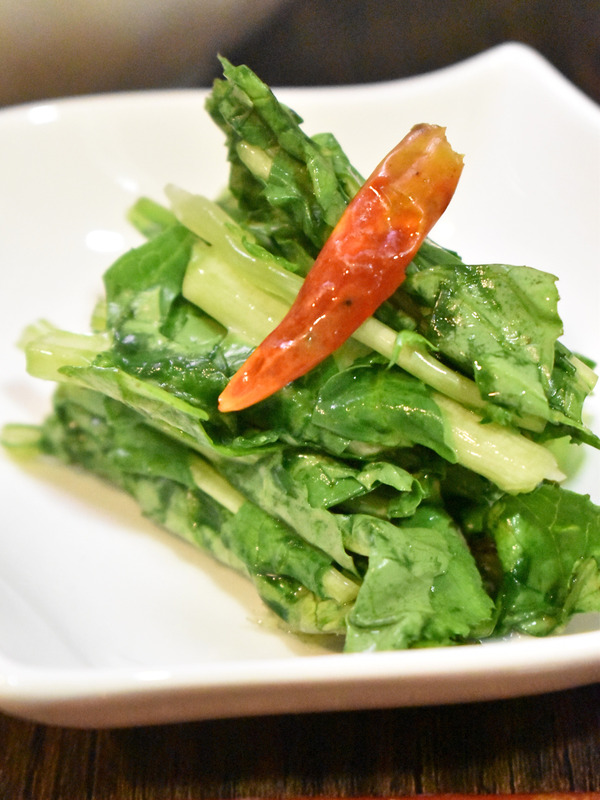 大根の葉の漬け物 (1)
