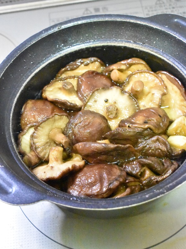 椎茸のアヒージョ (6)