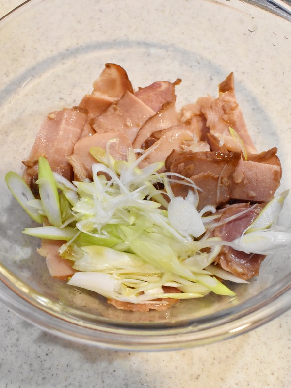 炙りねぎ焼き豚 (3)