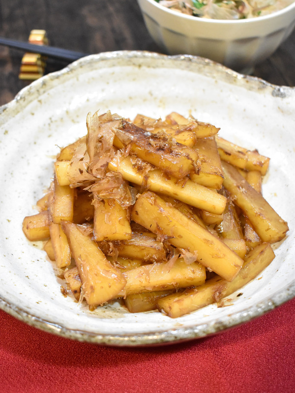 大根のおかか炒め (2)