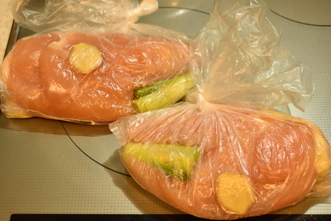 鶏むね肉の低温調理 (3)