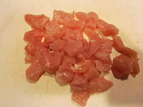 鶏むね肉の味噌串焼き (2)