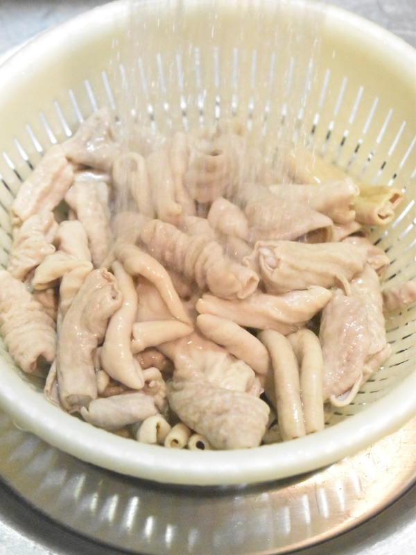 豚ホルモンと豆腐のえぴーラー油煮 (4)