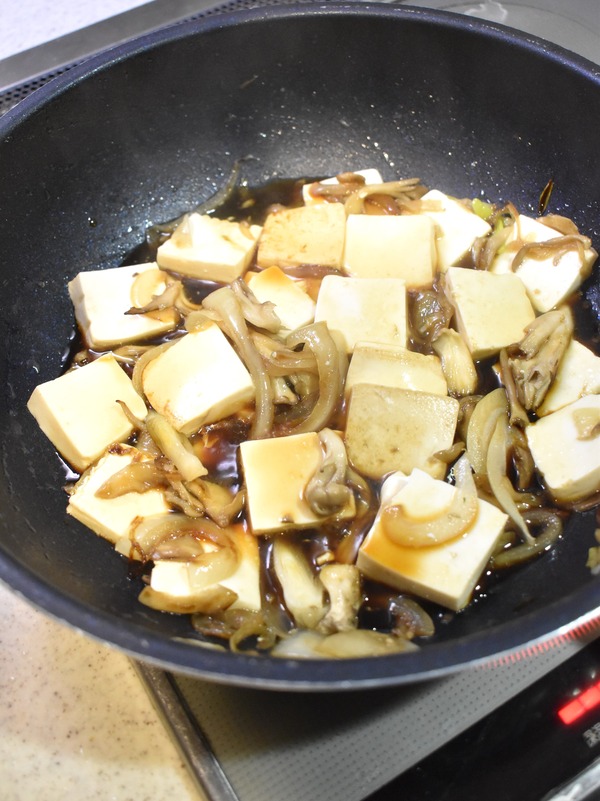 甘辛豆腐丼 (5)