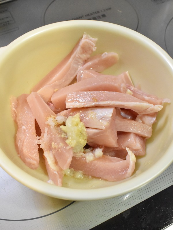 フライドチキン丼 (3)