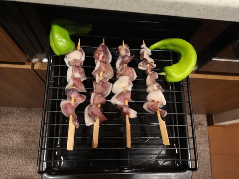 えんぺらの串焼き (5)