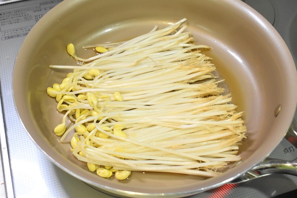 焼き豆もやし (3)