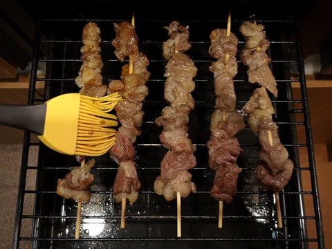 牛すじ串焼き (6)