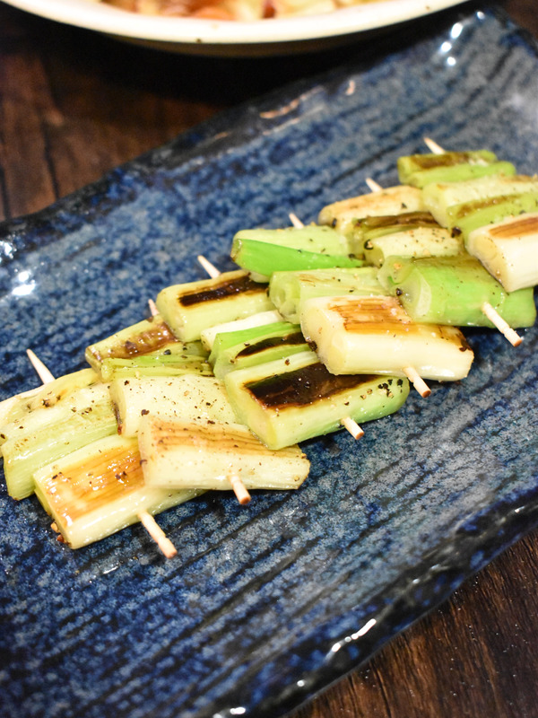 白ねぎの串焼き (2)