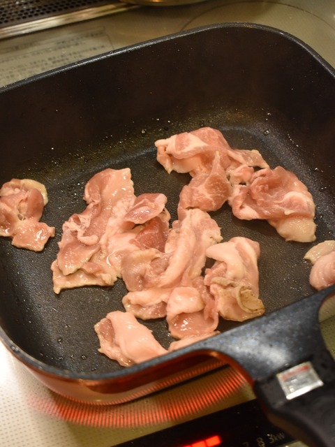 揚げ野菜のウスターソース炒め (6)