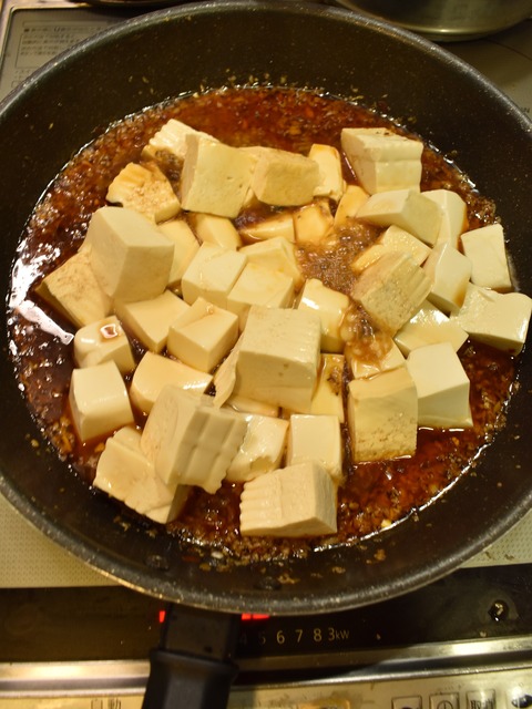 肉無し麻婆豆腐 (7)