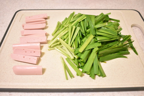 ニラ焼きそば (2)