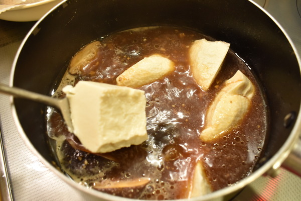 味噌あんかけ豆腐 (4)