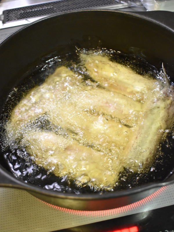 鰯の生姜唐揚げ (5)