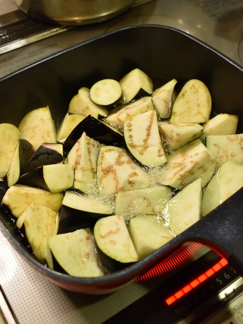 揚げ野菜のウスターソース炒め (3)