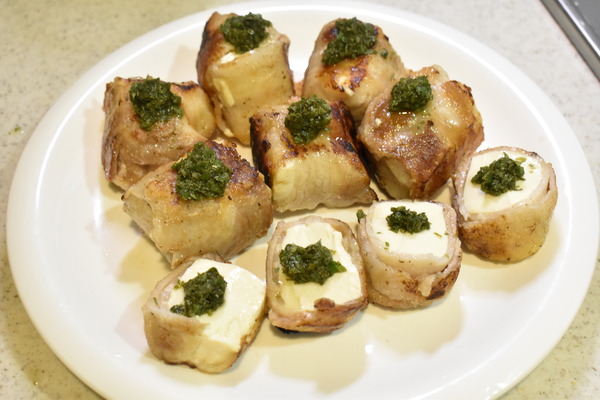 豚バラ巻き豆腐 (9)
