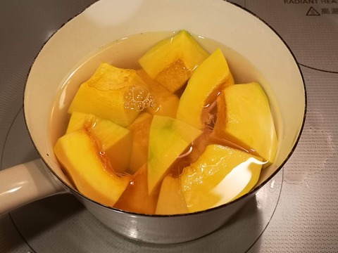 カボチャトマト団子 (3)
